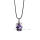 Amethyst Healing Reiki Elephant Pendant Fit Necklace